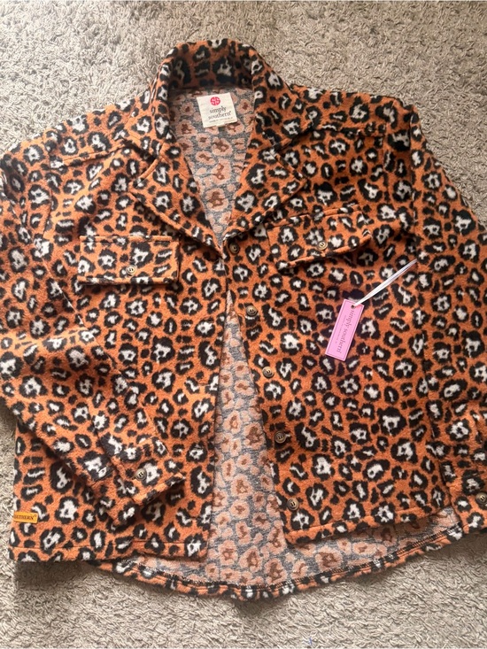 Simply Southern Jackets & Blazers - Simply Southern Leopard Print shacket